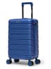SWISS KOPPER Hardcase-Trolley "Lugano" in Blau - (B)34 x (H)55,5 x (T)23 cm