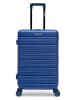 SWISS KOPPER Hardcase trolley  "Lugano" blauw - (B)43 x (H)65,5 x (D)26,5 cm