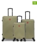 SWISS KOPPER 3-delige hardcase-trolleyset "Olten" kaki