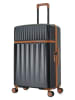 SWISS KOPPER 4tlg. Hardcase-Trolleyset "Zermatt" in Schwarz