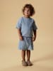 Lil Atelier Sweatshort "Harun" blauw