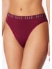 ELLE 3-delige set: slips bordeaux/rood/zwart