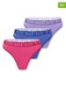 ELLE 3er-Set: Strings in Pink/ Blau/ Lila