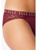 ELLE 3er-Set: Slips in Bordeaux/ Rot/ Schwarz