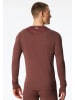 Schiesser Pyjamatop bruin