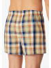 Schiesser 2-delige set: boxershorts donkerblauw/oranje