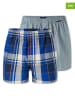 Schiesser 2-delige set: boxershorts blauw