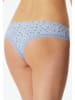 Schiesser 3er-Set: Slips in Hellblau/ Schwarz