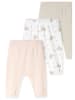 Schiesser 3er-Set: Hosen in Sand/ Weiß/ Beige