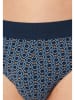 Schiesser 3er-Set: Slips in Dunkelblau/ Schwarz