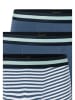 Schiesser 3er-Set: Boxershorts in Blau/ Weiß