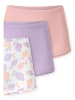 Schiesser 3er-Set: Pantys in Weiß/ Flieder/ Apricot