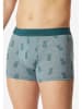 Schiesser 3-delige set: boxershorts petrol/zwart