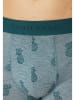Schiesser 3er-Set: Boxershorts in Petrol/ Schwarz