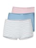 Schiesser 3er-Set: Pantys in Hellblau/ Rosa/ Weiß
