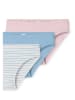 Schiesser 3er-Set: Slips in Hellblau/ Rosa/ Weiß