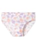 Schiesser 5-delige set: slips wit/lila/abrikooskleurig