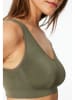 Schiesser Top w kolorze khaki