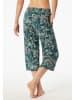Schiesser Pyjamabroek petrol/beige