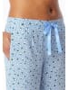 Schiesser Pyjamabroek lichtblauw/wit