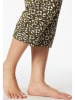 Schiesser Pyjamabroek olijfgroen/crème