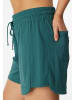 Schiesser Pyjamashorts petrol