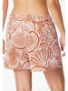 Schiesser Pyjamashorts terracotta/wit