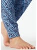 Schiesser Pyjamabroek lichtblauw/zwart