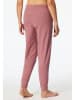 Schiesser Pyjama-Hose in Oliv/ Pink