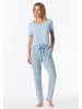 Schiesser Pyjamabroek lichtblauw