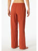 Schiesser Pyjama-Hose in Terracotta