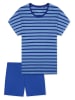 Schiesser Pyjama blauw