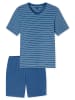 Schiesser Pyjama blauw