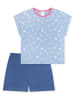 Schiesser Pyjama lichtblauw/blauw