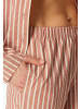 Schiesser Pyjama oudroze/crème