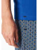 Schiesser Pyjamatop blauw