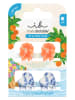 Invisibobble Haarclip oranje/donkerblauw/wit - à 4 stuks