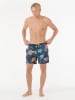 Rip Curl Zwemshorts "Fun Times Volley" donkerblauw/oranje