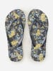 Rip Curl Teenslippers "Mixed Bloom" zwart/geel/lichtblauw
