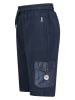 Geographical Norway Sweatbermuda "Ponclav" donkerblauw