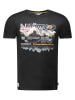 Geographical Norway Shirt "J-Vibe" in Schwarz
