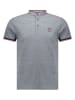 Geographical Norway Koszulka polo w kolorze szarym