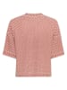 MOSS COPENHAGEN Pullover "Catina" in Koralle/ Weiß