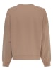MOSS COPENHAGEN Sweatshirt "Mela" in Hellbraun