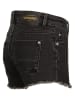 Vingino Jeans-Shorts in Schwarz