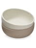 Cam Cam Copenhagen 2er-Set: Esslernschalen in Beige/ Hellbraun