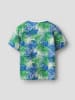 name it Shirt "Jaxon" in Grün/ Blau