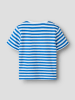 name it Shirt "Jesper" blauw/wit