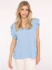 Zwillingsherz Blouse lichtblauw