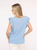Zwillingsherz Blouse lichtblauw